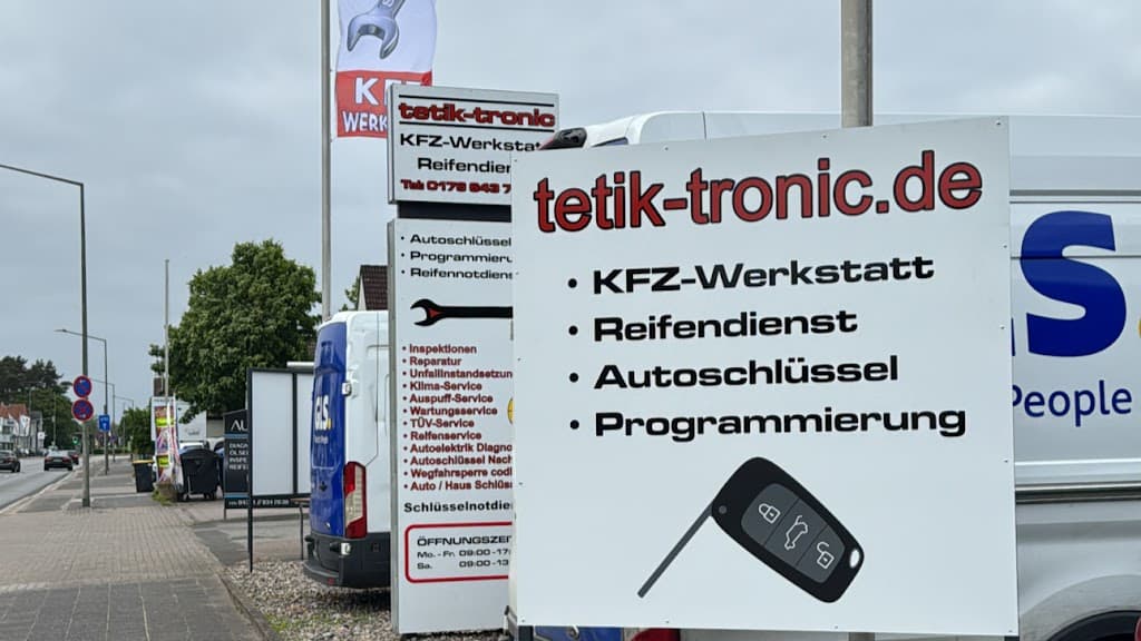 Tetik Service - Autowerkstatt, Autoschlüssel, Autoelektronik, Schlüsselnotdienst