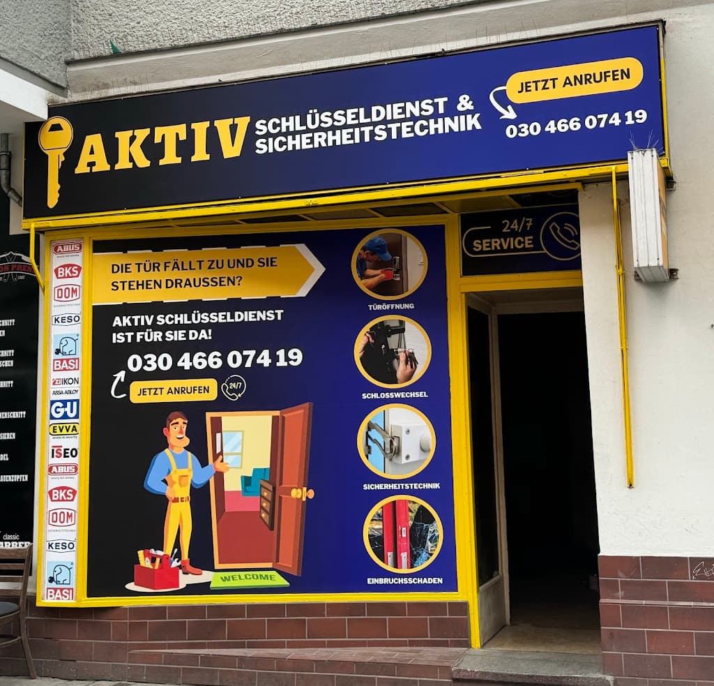Aktiv Schlüsseldienst & Türöffnung Berlin