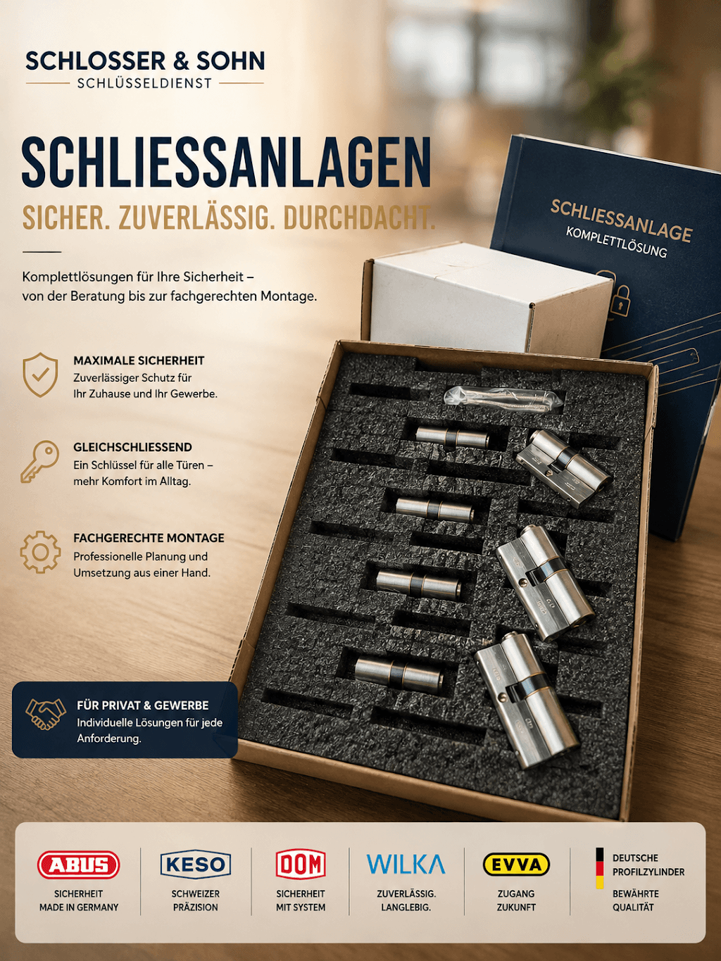 Schlosser & Sohn Schlüsseldienst Gelsenkirchen