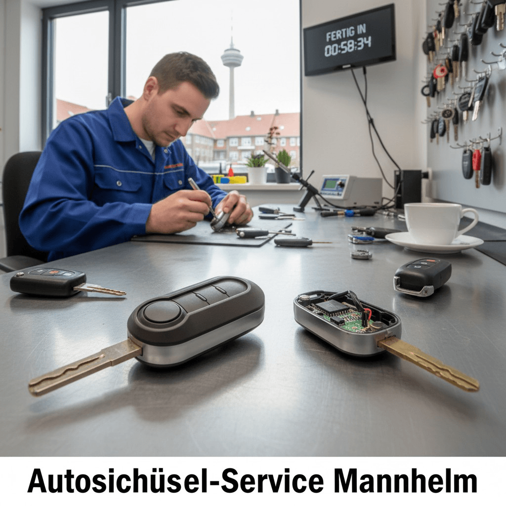 Autoschlüssel Nachmachen in Mannheim