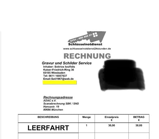 Soti's Schlüsseldienst — Kundenfoto